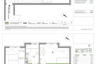 Rzut - Dom na sprzedaż 4 pokoje o powierzchni 98,86 m² - numer 3A.2 w Wawer Park II