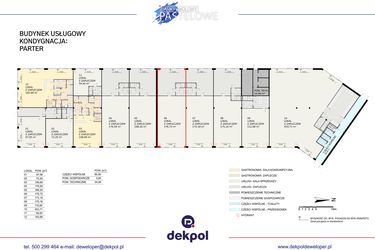 Rzut - Lokal użytkowy na sprzedaż 1 pokój o powierzchni 176,73 m² - numer 6 w Park Handlowy Pastelowe