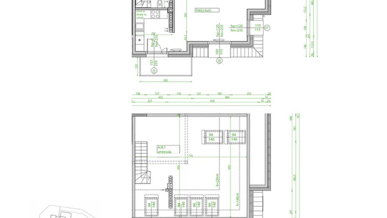 Rzut - Mieszkanie na sprzedaż 4 pokoje o powierzchni 90,13 m² - numer A.III.1 w Villa Rosenthal
