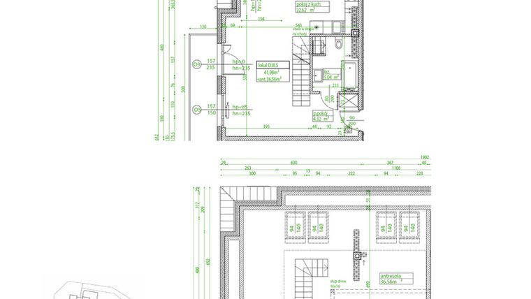 Rzut - Mieszkanie na sprzedaż 4 pokoje o powierzchni 76,57 m² - numer D.III.5 w Villa Rosenthal