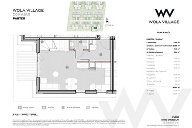 Rzut - Dom na sprzedaż 4 pokoje o powierzchni 95,04 m² - numer A.5A/2 w Wola Village