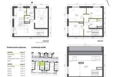 Rzut - Dom na sprzedaż 5 pokoi o powierzchni 138,22 m² - numer b14.L1 w Ogrody Wojszyce