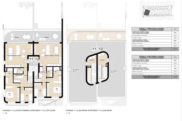 Rzut - Dom na sprzedaż 2 pokoje o powierzchni 151,01 m² - numer 12 w Domy w Torrevieja - 50973696