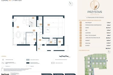 Rzut - Dom na sprzedaż 5 pokoi o powierzchni 194,24 m² - numer N1 w Przystań Złotokłos