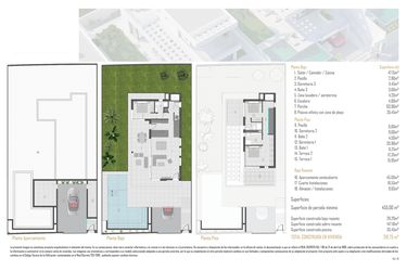 Rzut - Dom na sprzedaż 3 pokoje o powierzchni 210,75 m² - numer 1 w Wille w Finestrat - 91450464