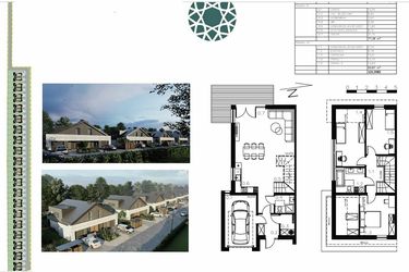 Rzut - Dom na sprzedaż 4 pokoje o powierzchni 133,25 m² - numer 2B w Garden Złotno
