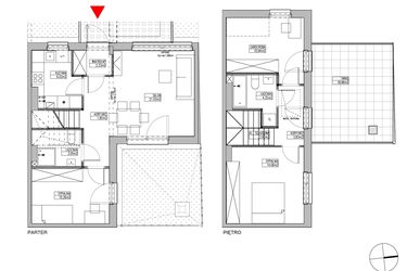 Rzut - Dom na sprzedaż 4 pokoje o powierzchni 81,49 m² - numer RJ5/C2/C16/A w Robyg Jagodno
