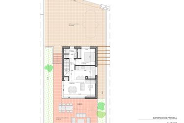 Rzut - Dom na sprzedaż 3 pokoje o powierzchni 127 m² - numer 5 w Domy w Pilar de la Horadada - 42298998