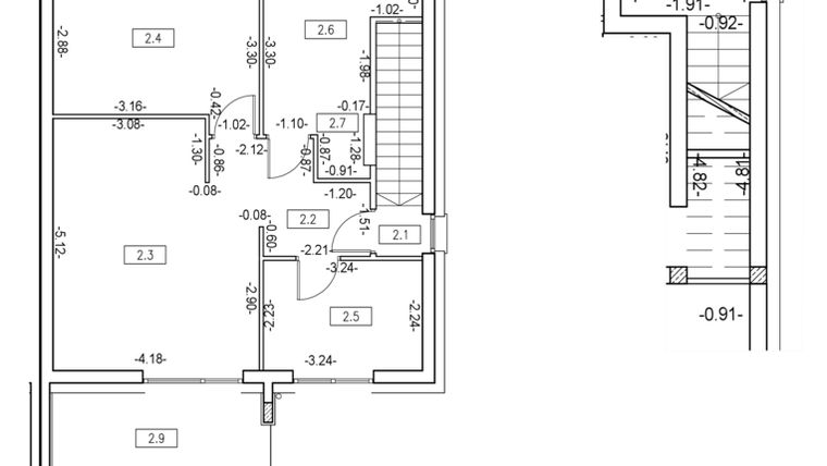 Rzut - Mieszkanie na sprzedaż 3 pokoje o powierzchni 60,13 m² - numer M16 w Osiedle Zygmunta