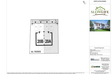 Rzut - Dom na sprzedaż 4 pokoje o powierzchni 96,07 m² - numer 20A w Osiedle Slow Life etap 2