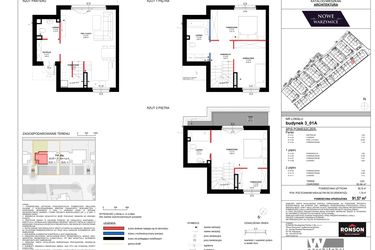 Rzut - Dom na sprzedaż 4 pokoje o powierzchni 90,24 m² - numer 3_01A w Nowe Warzymice 5