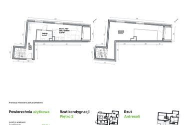 Rzut - Mieszkanie na sprzedaż 2 pokoje o powierzchni 57,7 m² - numer A41 w Traugutta Vita