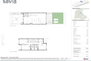 Rzut - Mieszkanie na sprzedaż 3 pokoje o powierzchni 100,16 m² - numer V38 w Savia