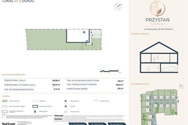 Rzut - Dom na sprzedaż 5 pokoi o powierzchni 151,66 m² - numer G1 w Przystań Złotokłos