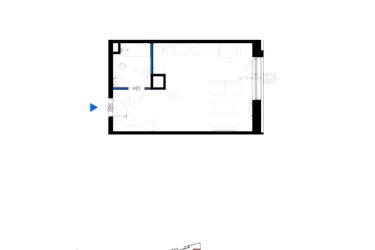 Rzut - Mieszkanie na sprzedaż 1 pokój o powierzchni 34,03 m² - numer 152 w Folwark Scheiblera
