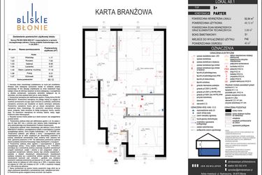 Rzut - Dom na sprzedaż 3 pokoje o powierzchni 49,12 m² - numer A8-1 w Bliskie Błonie