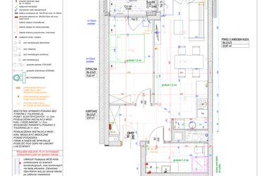 Rzut - Mieszkanie na sprzedaż 2 pokoje o powierzchni 44,9 m² - numer B.4.2 w Piekary 18