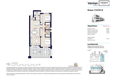 Rzut - Mieszkanie na sprzedaż 2 pokoje o powierzchni 129,7 m² - numer 9 w Vanian Gardens