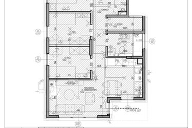 Rzut - Mieszkanie na sprzedaż 4 pokoje o powierzchni 61,19 m² - numer K6.1 w HEJ! Baniocha K