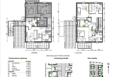 Rzut - Mieszkanie na sprzedaż 4 pokoje o powierzchni 92,85 m² - numer B01.L2 w Rokokowa Vita