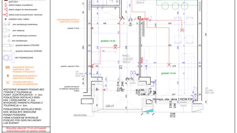 Rzut - Mieszkanie na sprzedaż 2 pokoje o powierzchni 46,73 m² - numer A.3.10 w Piekary 18