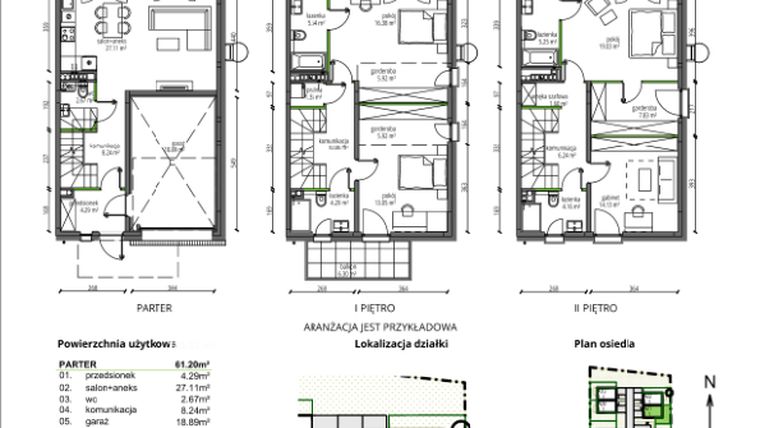 Rzut - Mieszkanie na sprzedaż 5 pokoi o powierzchni 181,56 m² - numer A21.L1 w Rokokowa Vita