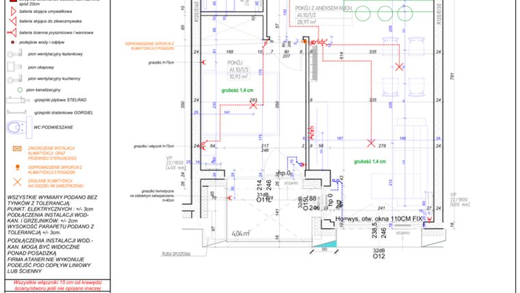 Rzut - Mieszkanie na sprzedaż 2 pokoje o powierzchni 46,73 m² - numer A.1.10 w Piekary 18