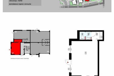 Rzut - Lokal użytkowy na sprzedaż 1 pokój o powierzchni 36,47 m² - numer Z5_U1 w Osiedle Malarska etap IV