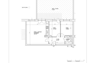 Rzut - Mieszkanie na sprzedaż 3 pokoje o powierzchni 61,46 m² - numer 1 w Północna 26