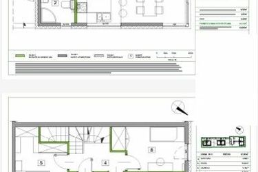 Rzut - Dom na sprzedaż 4 pokoje o powierzchni 94,13 m² - numer 3A.1 w Wawer Park II