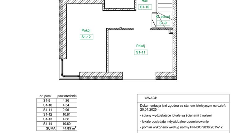 Rzut - Dom na sprzedaż 6 pokoi o powierzchni 144,33 m² - numer B1 w Dom na zielonym uroczysku