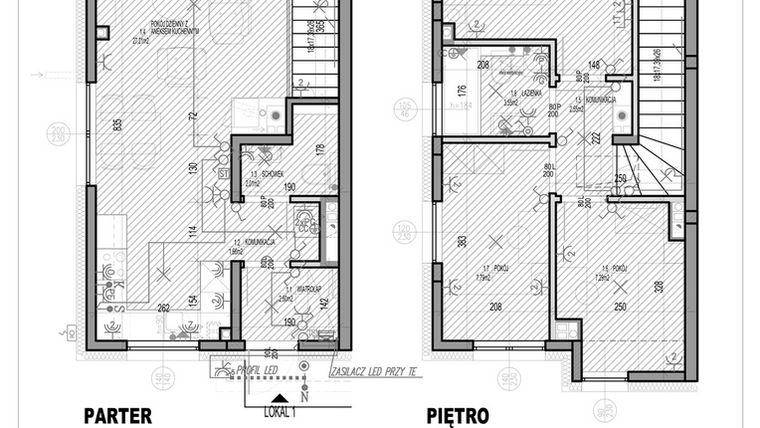 Rzut - Mieszkanie na sprzedaż 4 pokoje o powierzchni 66,13 m² - numer F2.1 w HEJ! Baniocha F