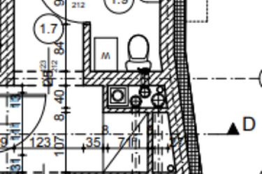 Rzut - Mieszkanie na sprzedaż 3 pokoje o powierzchni 48,66 m² - numer 22.2 w Osiedle Wyszyńskiego