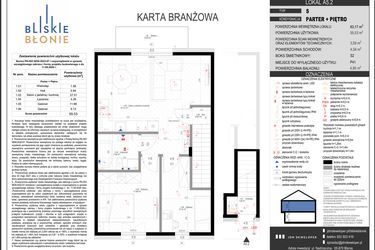 Rzut - Dom na sprzedaż 3 pokoje o powierzchni 55,53 m² - numer A5-2 w Bliskie Błonie