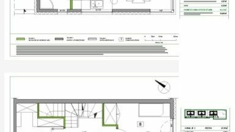 Rzut - Dom na sprzedaż 4 pokoje o powierzchni 94,13 m² - numer 2F.1 w Wawer Park II