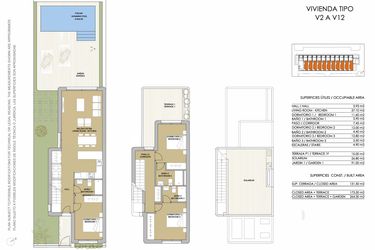 Rzut - Dom na sprzedaż 3 pokoje o powierzchni 264,3 m² - numer 7 w Dom wolnostojący w Pilar de la Horadada - 63389860