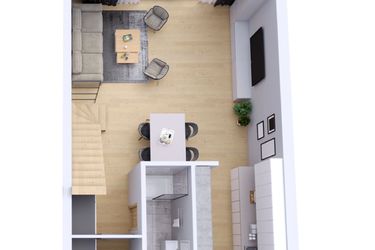 Rzut - Dom na sprzedaż 4 pokoje o powierzchni 100,16 m² - numer 2A w Osiedle Żywiczna