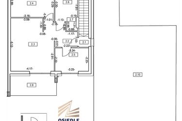 Rzut - Mieszkanie na sprzedaż 3 pokoje o powierzchni 60,07 m² - numer M4 w Osiedle Zygmunta