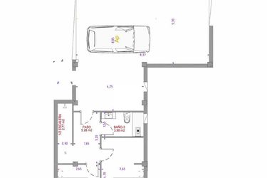 Rzut - Dom na sprzedaż 4 pokoje o powierzchni 224,74 m² - numer 19 w Willa w Polop - 83669595