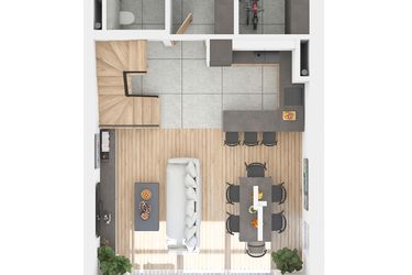 Rzut - Dom na sprzedaż 6 pokoi o powierzchni 149,86 m² - numer Nadzieja 29/1 w Nadzieja 31