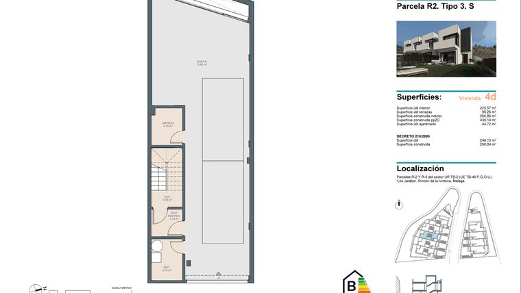 Rzut - Mieszkanie na sprzedaż 4 pokoje o powierzchni 267,47 m² - numer 3 w Idilia  Meraki