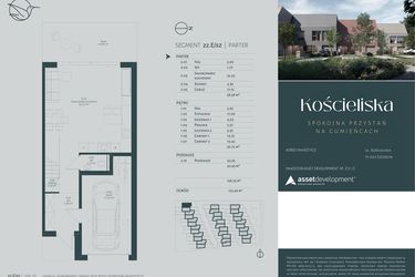 Rzut - Dom na sprzedaż 4 pokoje o powierzchni 158,25 m² - numer 22.E w Kościeliska