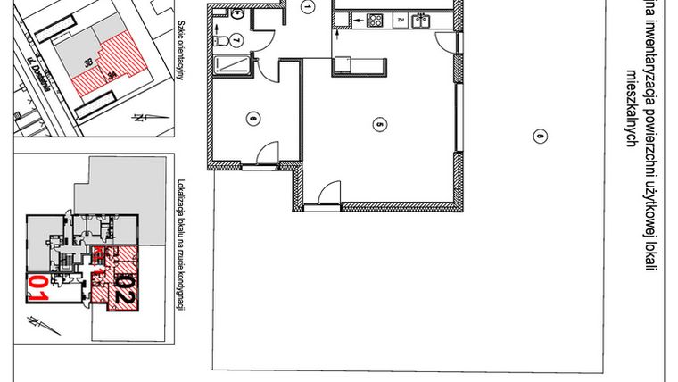 Rzut - Mieszkanie na sprzedaż 4 pokoje o powierzchni 96,13 m² - numer A2 w Vilanovia Park