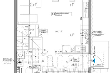 Rzut - Dom na sprzedaż 4 pokoje o powierzchni 82,54 m² - numer 24B w Ogrody Przyjaciół 5 etap II