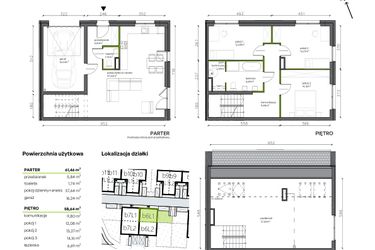 Rzut - Dom na sprzedaż 5 pokoi o powierzchni 157,99 m² - numer b6.L1 w Ogrody Wojszyce