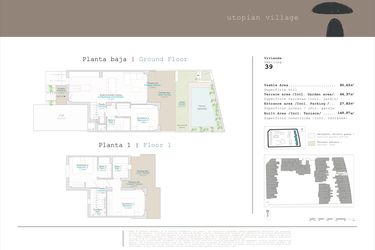 Rzut - Mieszkanie na sprzedaż 3 pokoje o powierzchni 90,43 m² - numer 0-4D-39 w Apartamenty w El Verger - 76383115