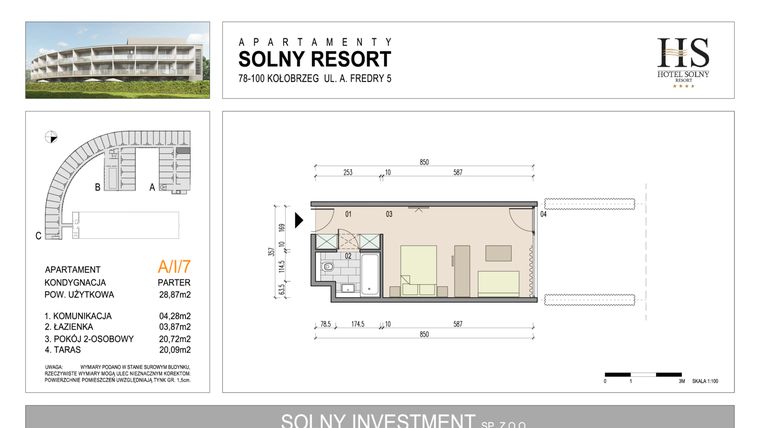Apartamenty inwestycyjne Solny Resort****