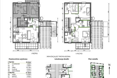 Rzut - Mieszkanie na sprzedaż 4 pokoje o powierzchni 92,85 m² - numer B13.L2 w Rokokowa Vita