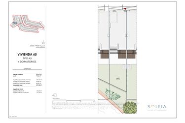 Rzut - Dom na sprzedaż 4 pokoje o powierzchni 159,75 m² - numer 65 w Soleia Living