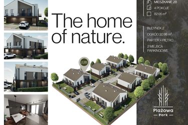 Rzut - Dom na sprzedaż 4 pokoje o powierzchni 82,05 m² - numer 2.2B w Plażowa Park Głowno